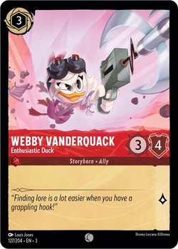 Webby Vanderquack - Enthusiastic Duck