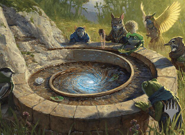 Wishing Well Crop image Wallpaper