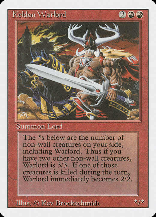 Keldon Warlord image
