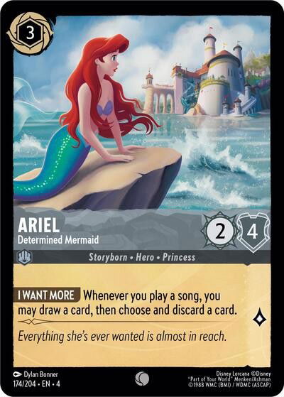 Ariel - Determined Mermaid Crop image Wallpaper