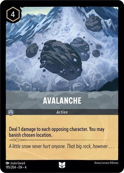 Avalanche Crop image Wallpaper