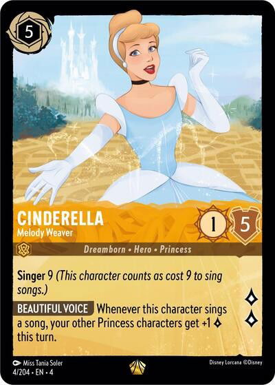 Cinderella - Melody Weaver Crop image Wallpaper