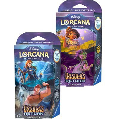 Disney Lorcana: Ursula's Return Starter Deck [Set of 2] Crop image Wallpaper