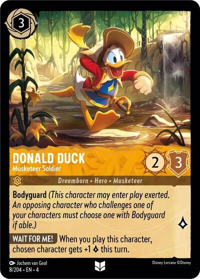 Donald Duck - Musketeer Soldier Crop image Wallpaper