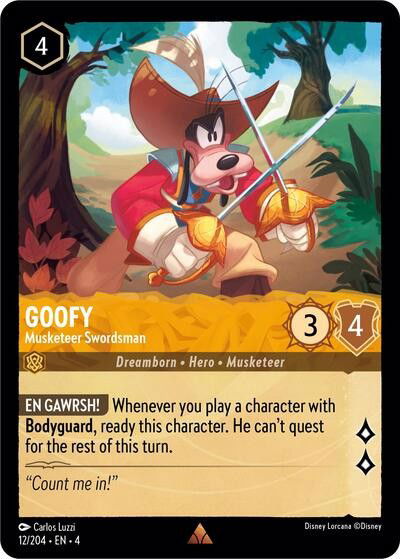 Goofy - Musketeer Swordsman Crop image Wallpaper