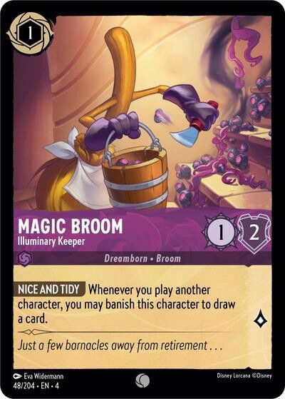 Magic Broom - Illuminary Keeper Crop image Wallpaper