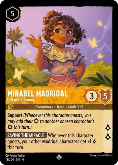 Mirabel Madrigal - Gift of the Family Crop image Wallpaper