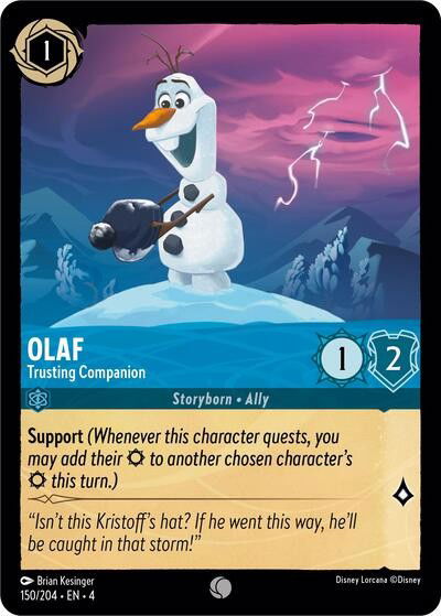 Olaf - Trusting Companion Crop image Wallpaper