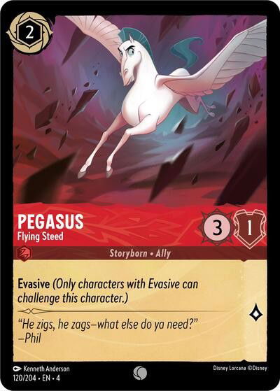 Pegasus - Flying Steed Crop image Wallpaper