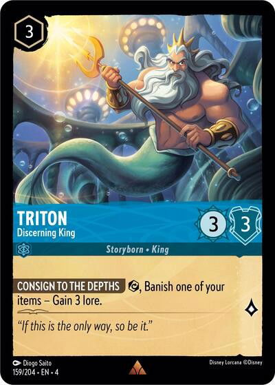 Triton - Discerning King Crop image Wallpaper