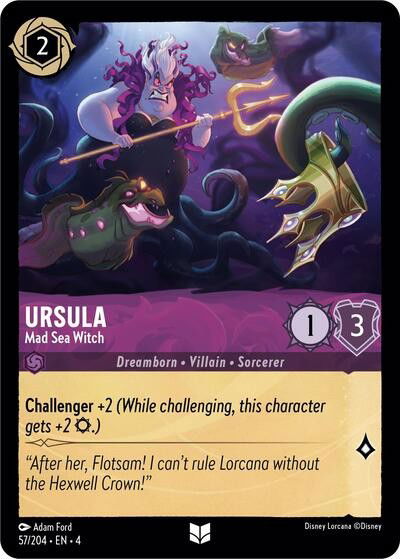 Ursula - Mad Sea Witch Crop image Wallpaper