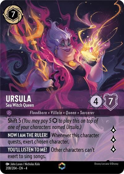 Ursula - Sea Witch Queen Crop image Wallpaper