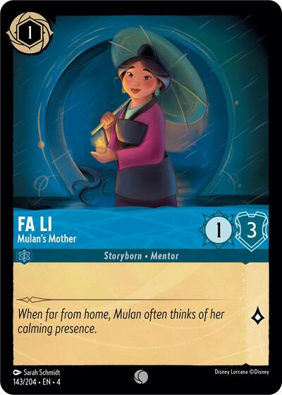 Fa Li - Mulan's Mother Full hd image