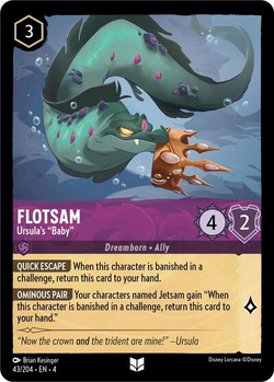 Flotsam - Ursula's "Baby"