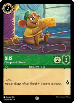 Gus - Champion of Cheese