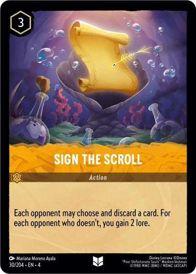 Sign the Scroll Full hd image