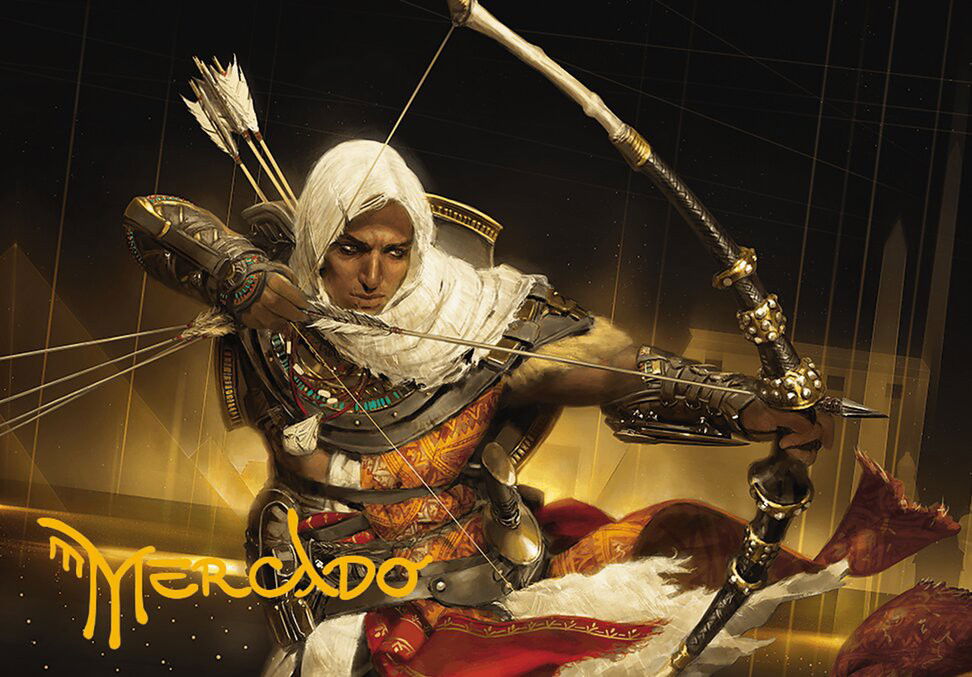 Bayek of Siwa Art Series Crop image Wallpaper