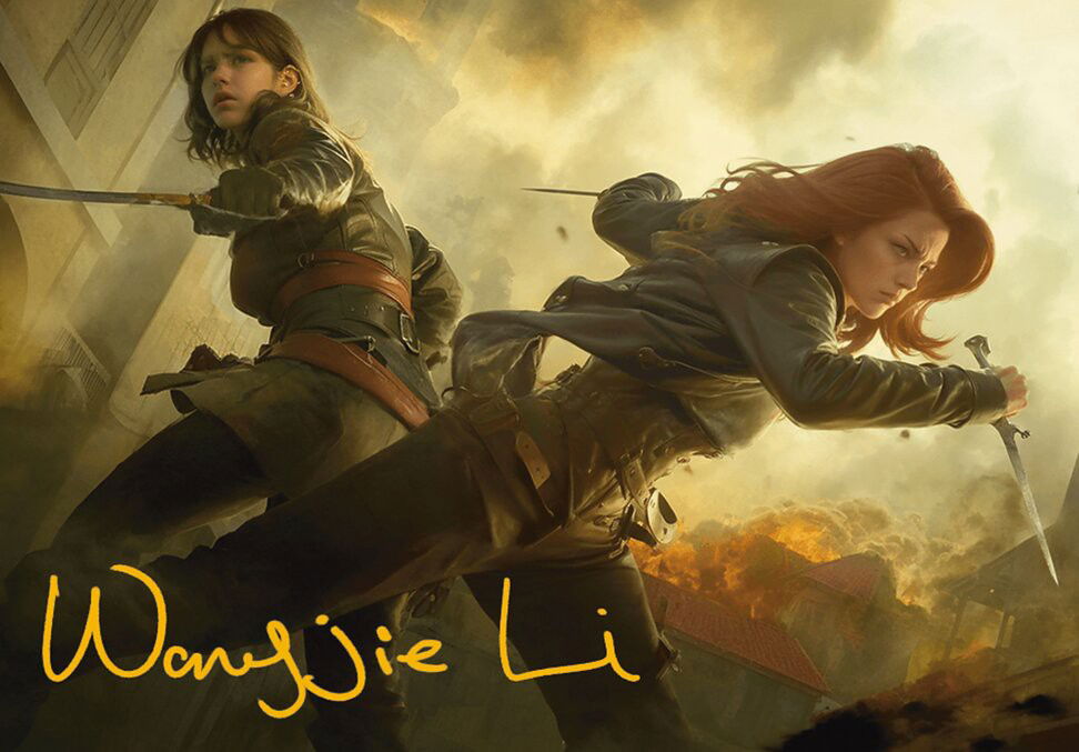 Mary Read and Anne Bonny Art Series Crop image Wallpaper