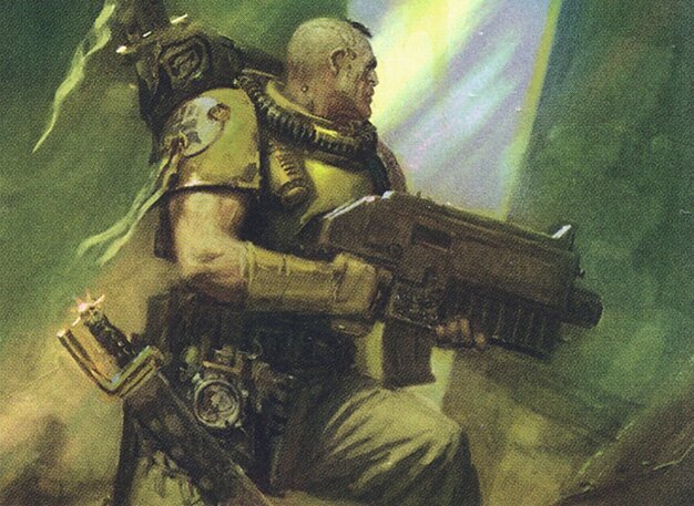 Space Marine Scout Crop image Wallpaper