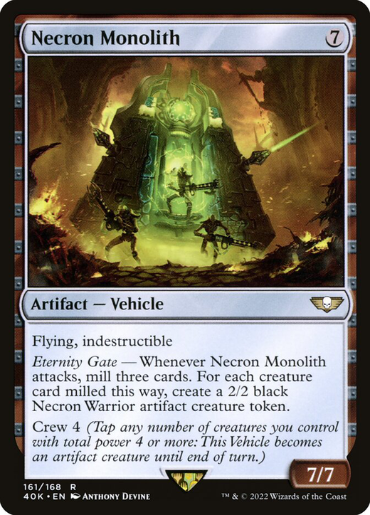 Necron Monolith Full hd image