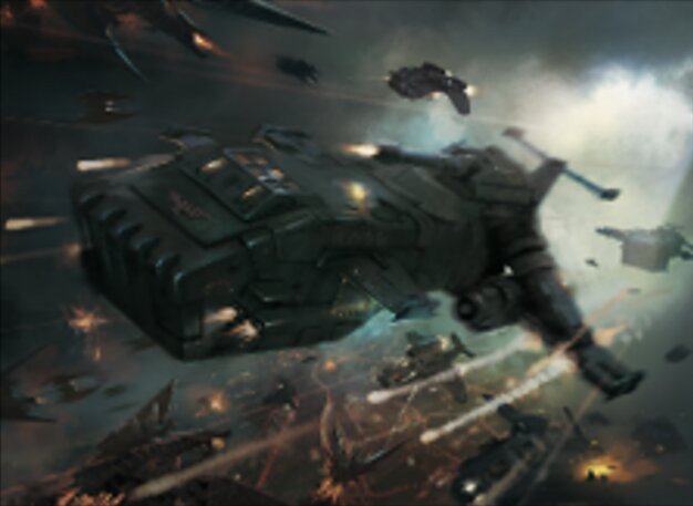 Thunderhawk Gunship Crop image Wallpaper