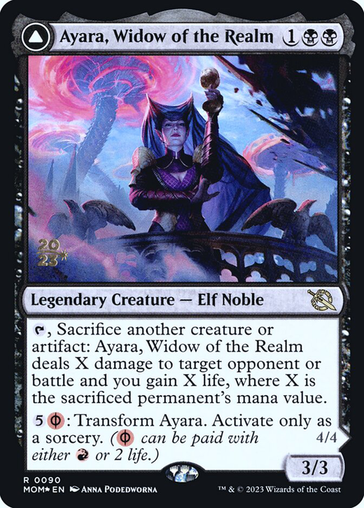 Ayara, Widow of the Realm // Ayara, Furnace Queen Full hd image