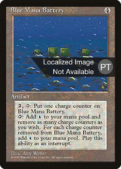 Bateria de Mana Azul image