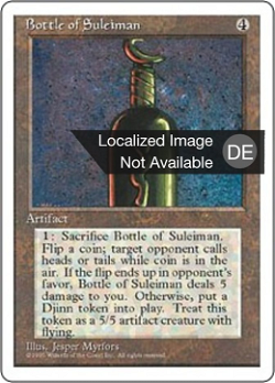 Suleimans Flasche