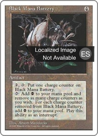 Black Mana Battery Full hd image