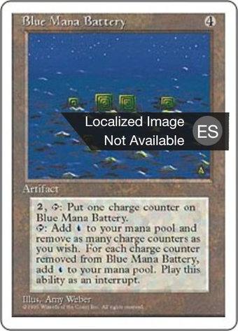 Blue Mana Battery Full hd image