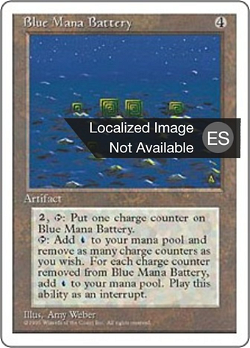 Batería de maná azul image