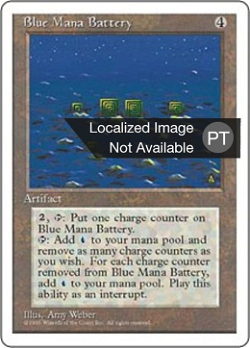 Bateria de Mana Azul