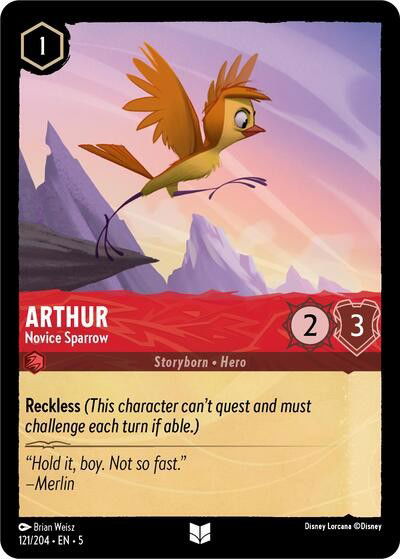 Arthur - Novice Sparrow Crop image Wallpaper