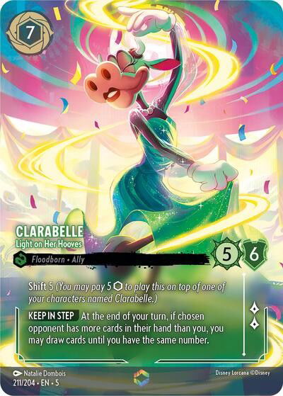 Clarabelle - Light on Her Hooves Crop image Wallpaper