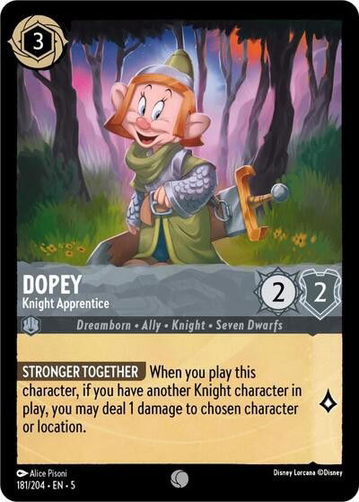 Dopey - Knight Apprentice Crop image Wallpaper