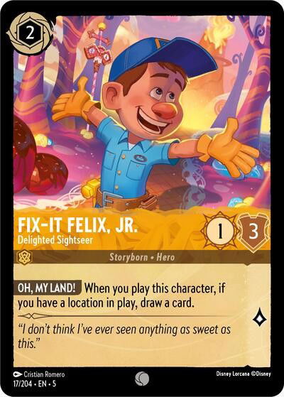 Fix-It Felix, Jr. - Delighted Sightseer Crop image Wallpaper