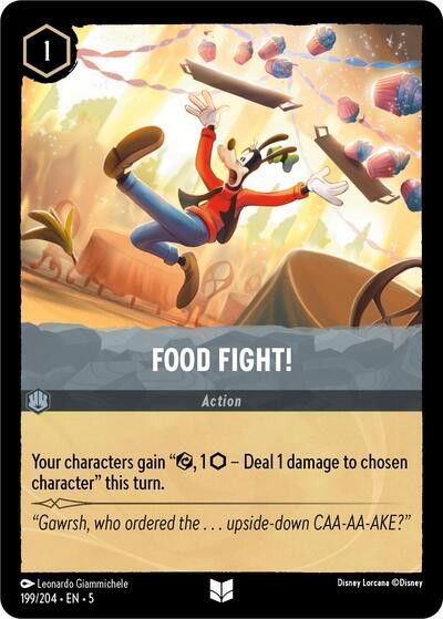 Food Fight! Crop image Wallpaper