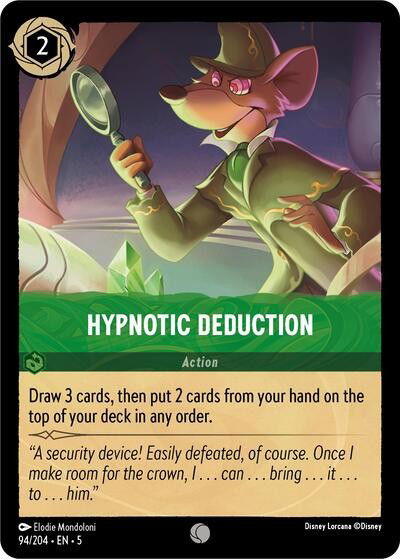 Hypnotic Deduction Crop image Wallpaper