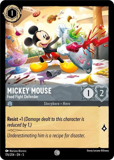 Mickey Mouse - Food Fight Defender Crop image Wallpaper