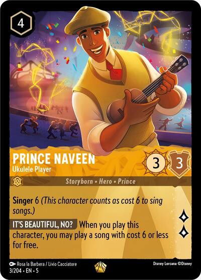 Prince Naveen - Ukulele Player Crop image Wallpaper