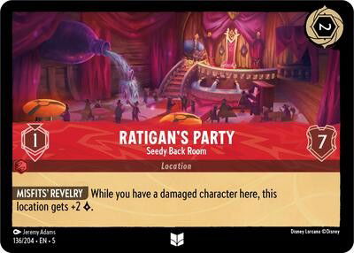 Ratigan's Party - Seedy Back Room Crop image Wallpaper