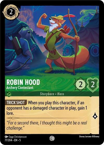 Robin Hood - Archery Contestant Crop image Wallpaper