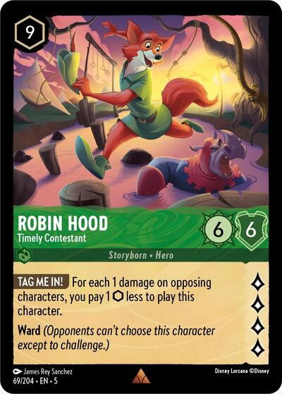 Robin Hood - Timely Contestant Crop image Wallpaper