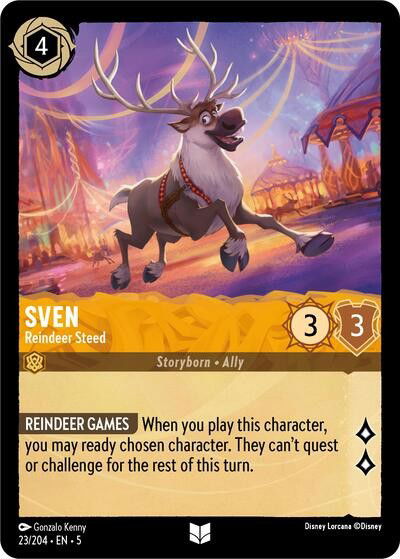 Sven - Reindeer Steed Crop image Wallpaper