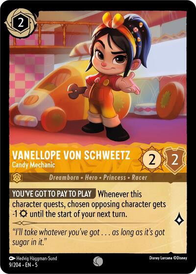 Vanellope von Schweetz - Candy Mechanic Crop image Wallpaper