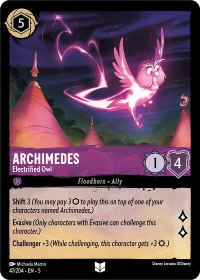 Archimedes - Electrified Owl Full hd image