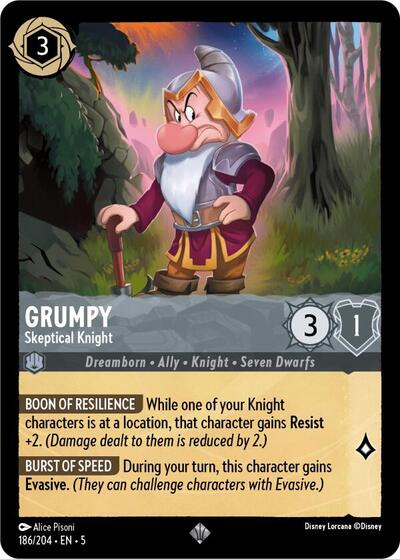 Grumpy - Skeptical Knight Full hd image