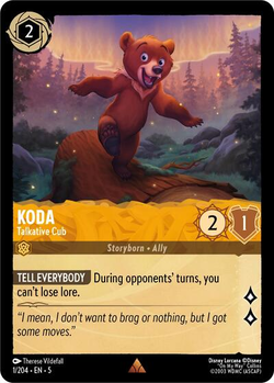 Koda - Talkative Cub