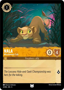 Nala - Mischievous Cub