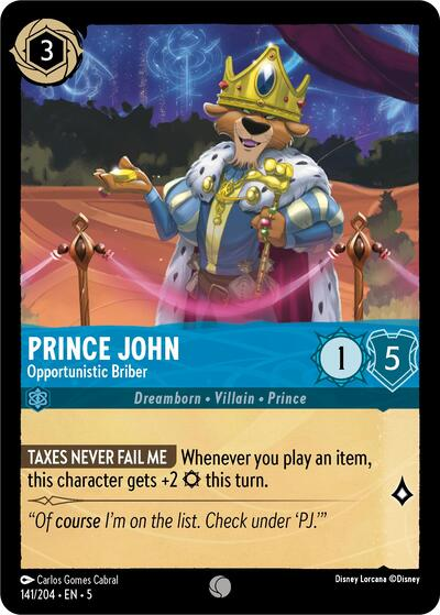 Prince John - Opportunistic Briber Full hd image